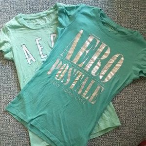 2 Aeropostale Shirts